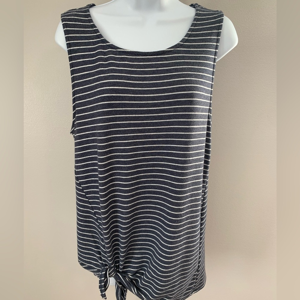 Kayleigh Chic Striped Tank Top